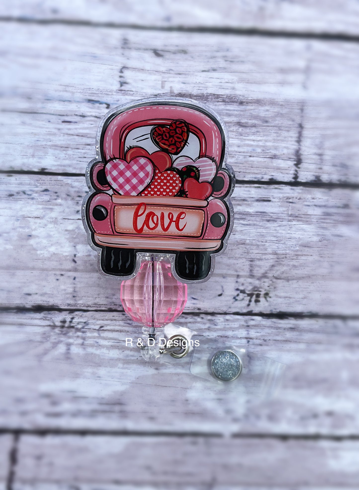 Valentine’s Day Truck Badge Reel