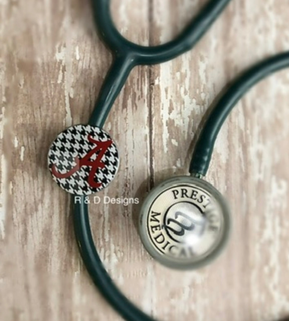 University of Alabama Stethoscope Tag