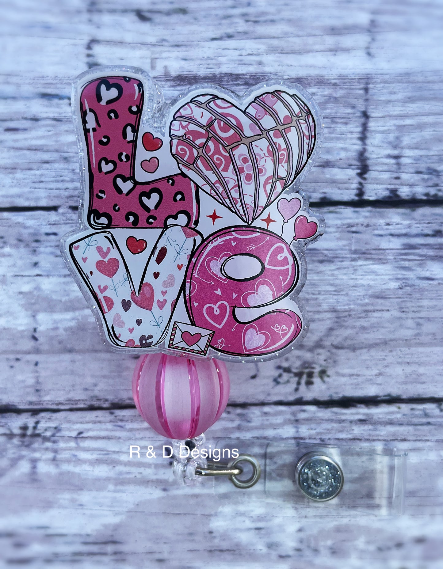 Love Valentines Day Badge Reel
