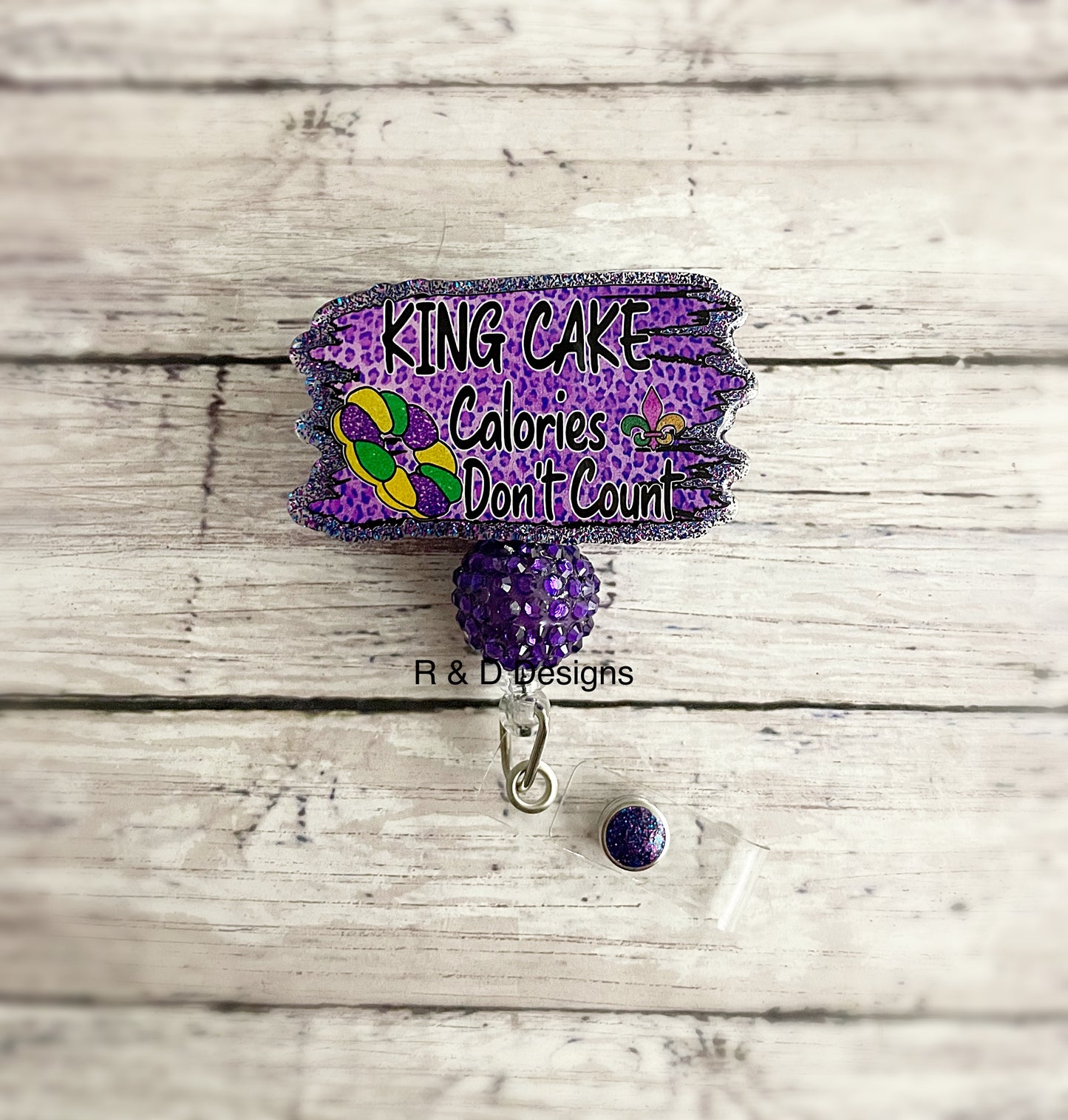 King Cake Calories Don’t Count Badge Reel