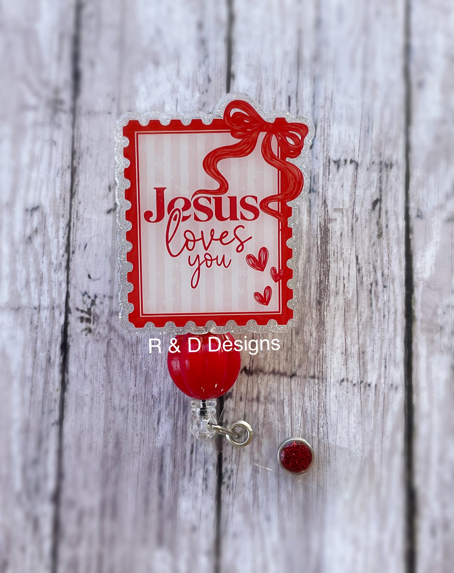 Jesus Loves you Badge Reel