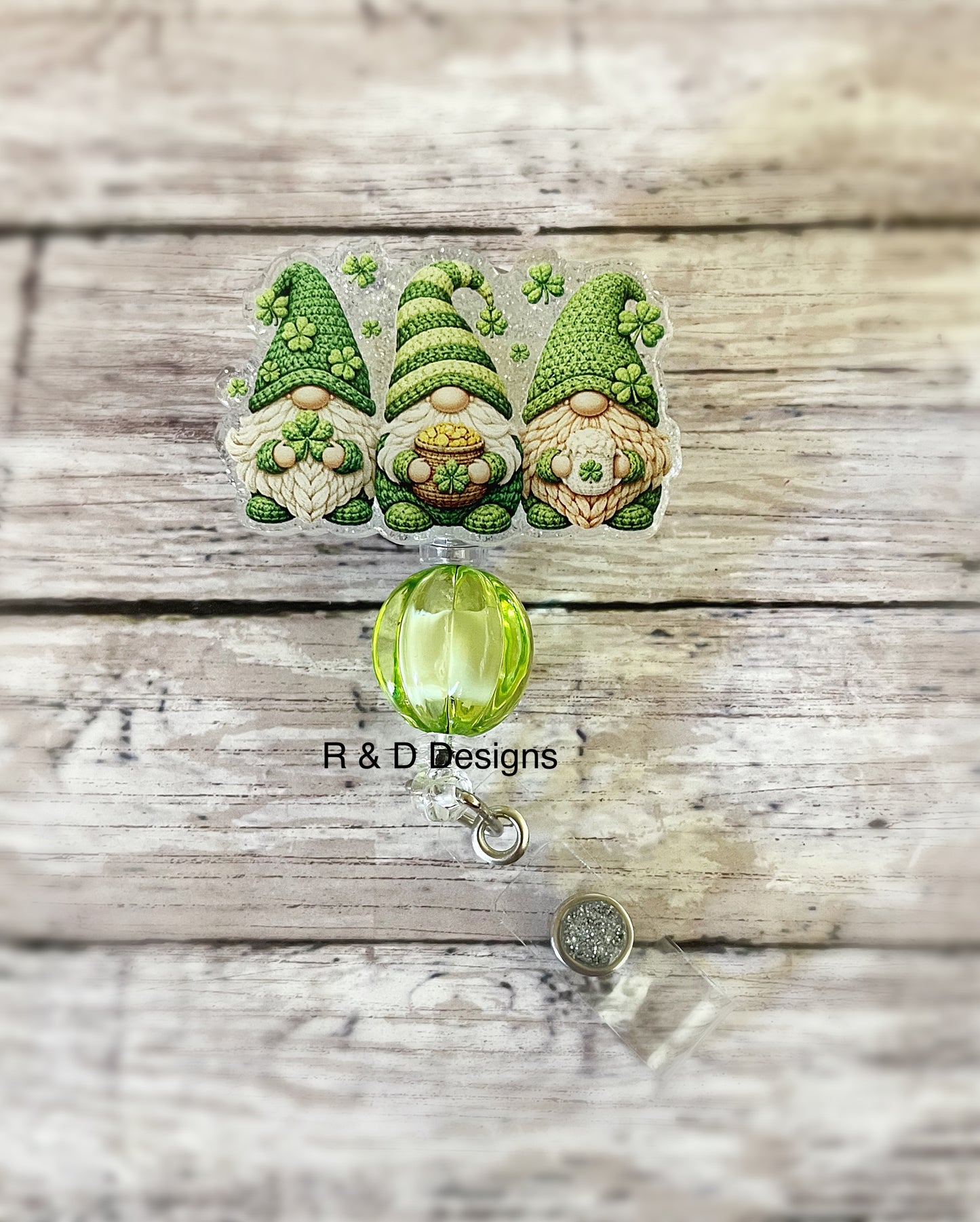 St. Patrick’s Day Gnome Trio Badge Reels