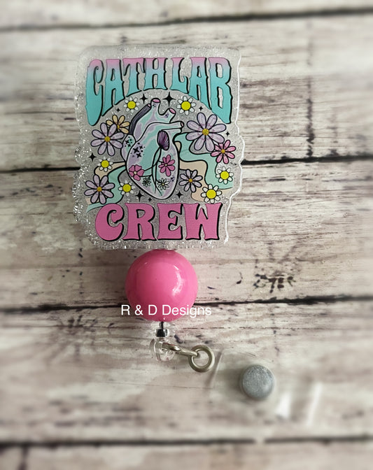 Cathlab Crew Badge Reel