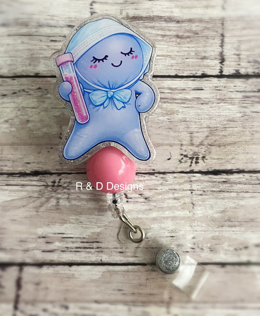 Glove Baby Lab Badge Reel