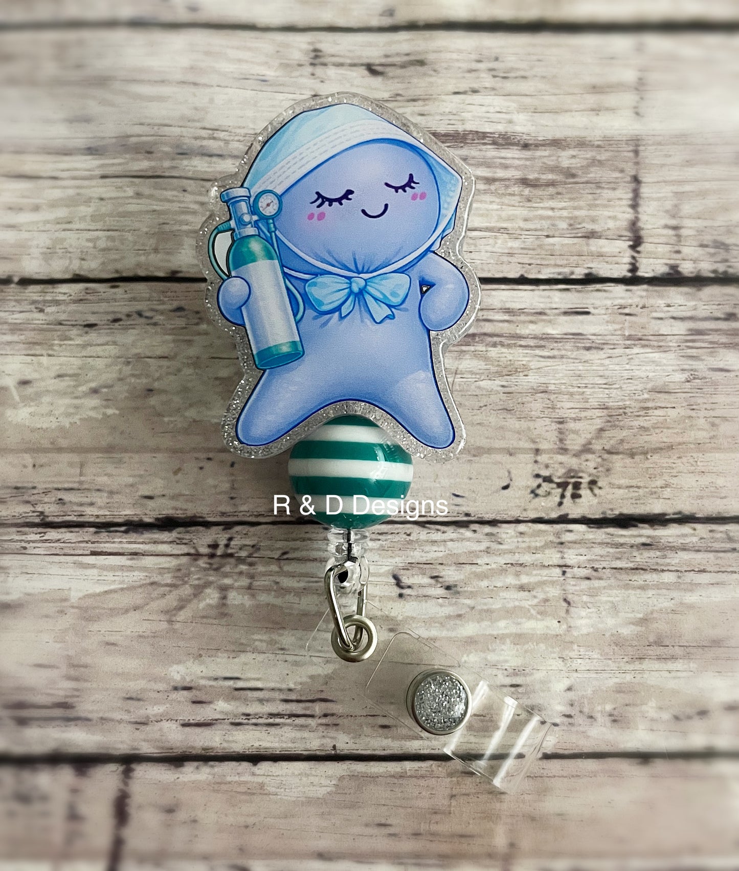 Glove Baby Respiratory Badge Reel